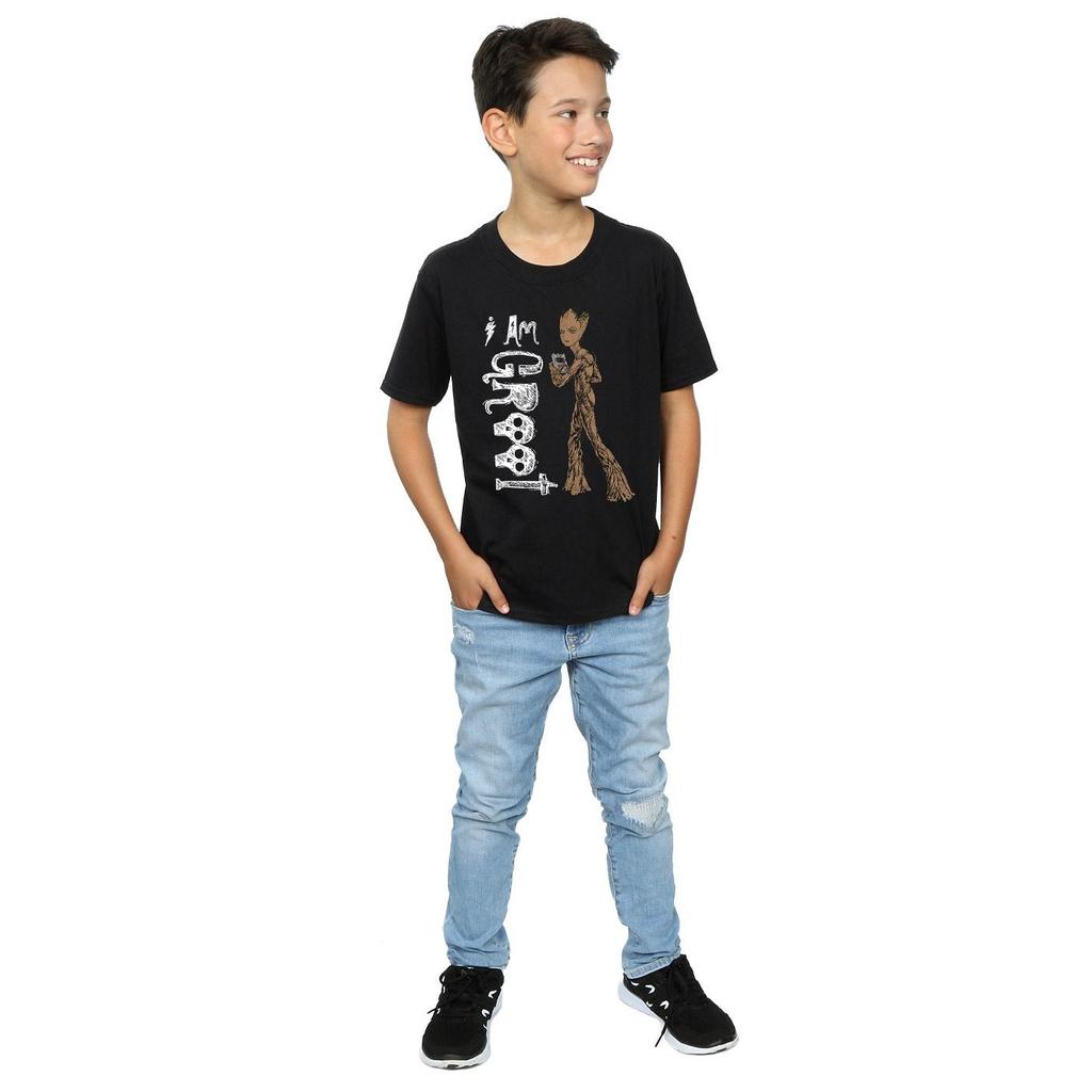 Marvel Футболка «Мстители: Война бесконечности» для мальчиков «Я подросток Грут»