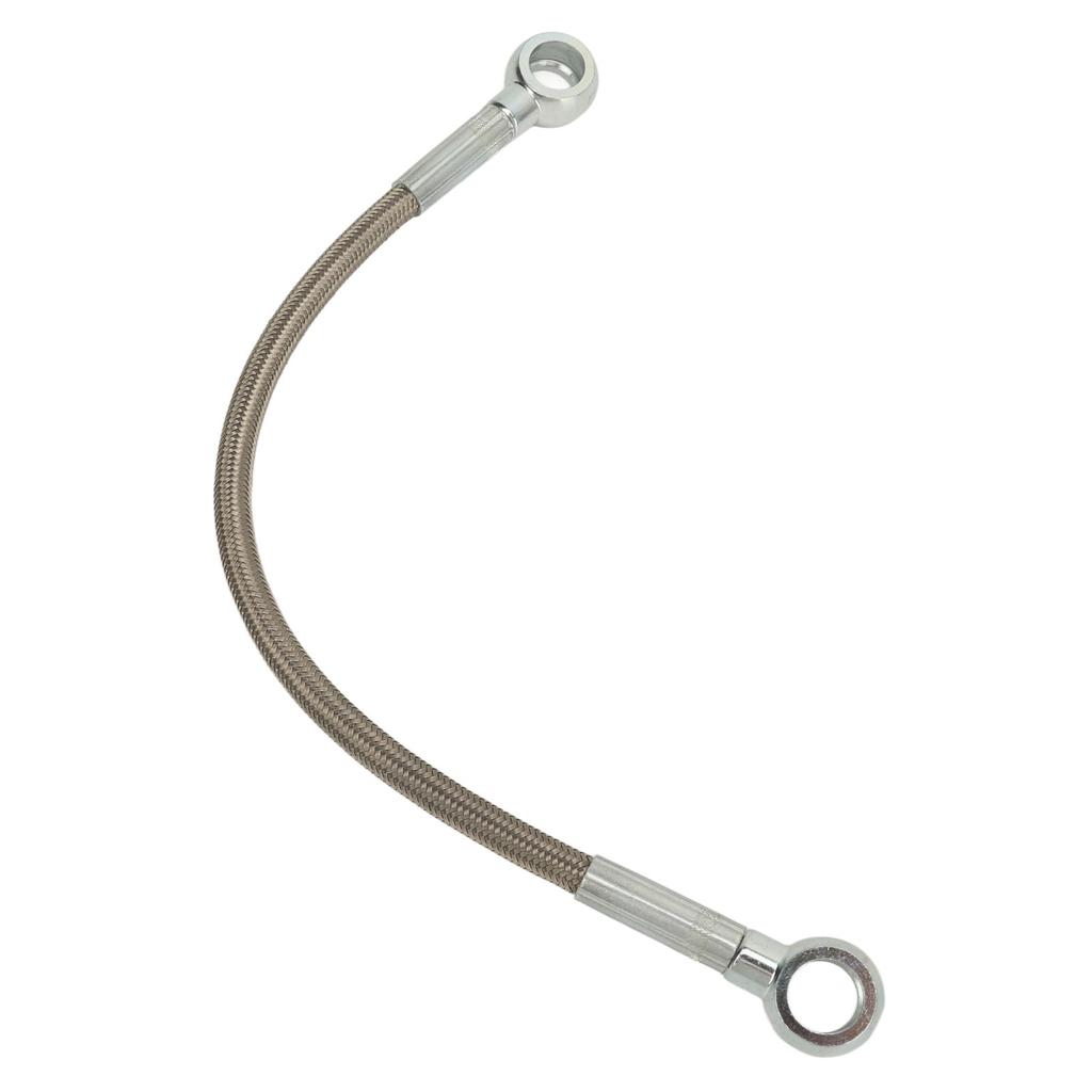 Oil Supply Line Hose 11361705532 Stainless Steel Rustproof Turbo Oil Feed Line for E36 E46 E39 E85 E86