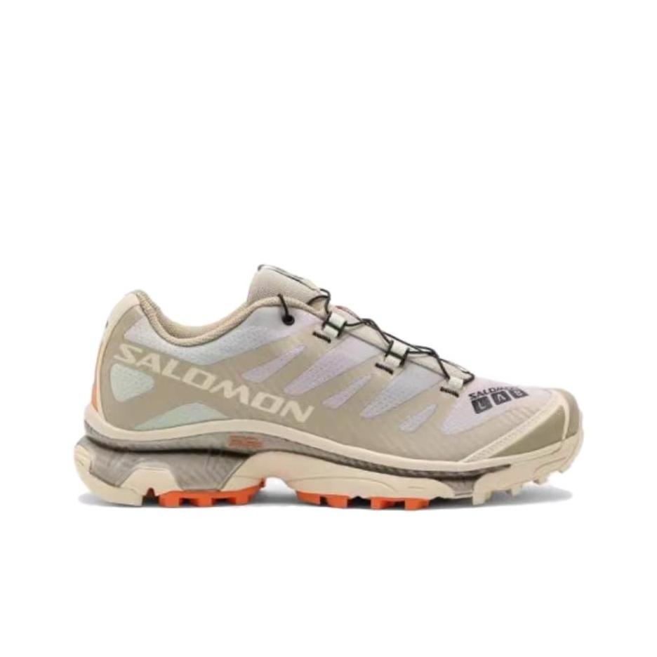 SALOMON Xt-4 Og Aurora Borealis Нескользящие Низкие Функциональные Ботинки для Отдыха на Природе Мужская Обувь Розовый Оранжевый 474424