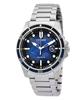 Marine Stainless Steel Blue Dial Eco-Drive AW1810-85L 100M Men's Watch