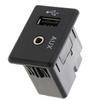 AUX Auxiliary USB Jack Port Audio For Nissan Murano Altima 2015-2018 28023-5AA0A