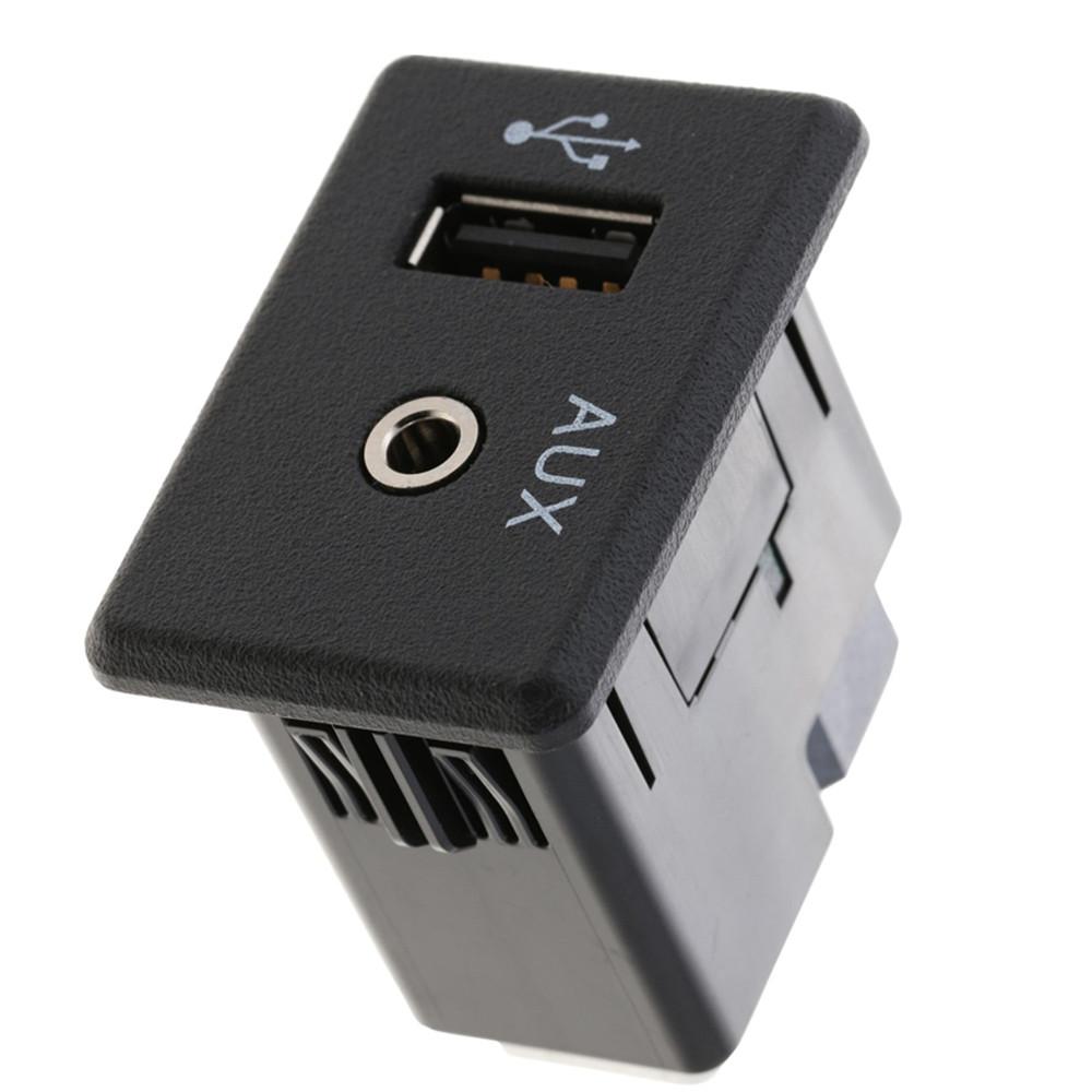 AUX Auxiliary USB Jack Port Audio For Nissan Murano Altima 2015-2018 28023-5AA0A