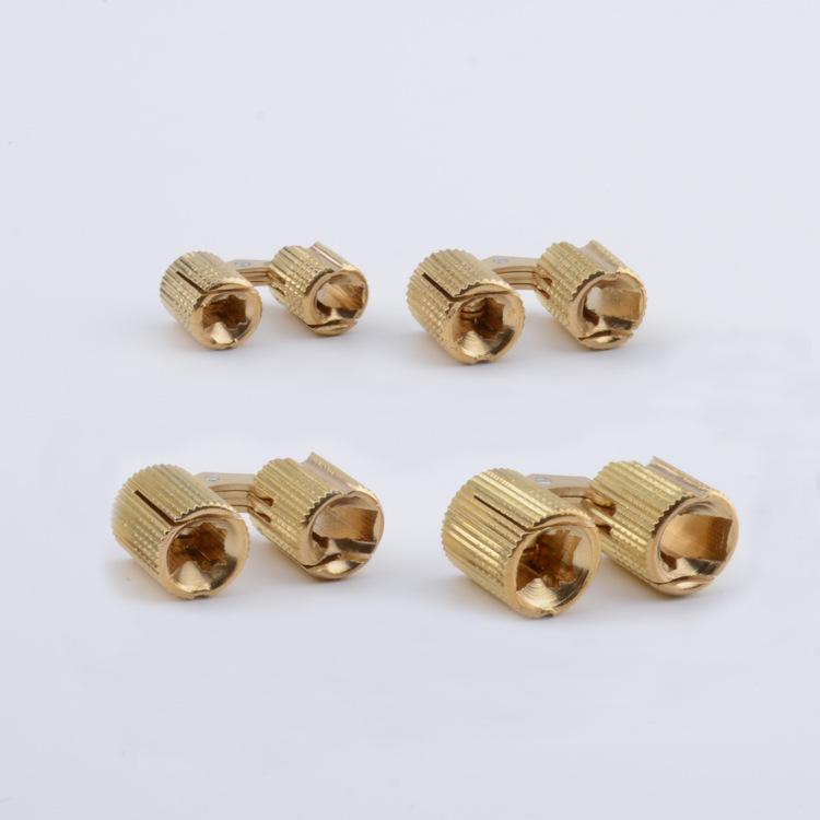 Скрытая петля из чистой меди для складных дверей и шкатулок