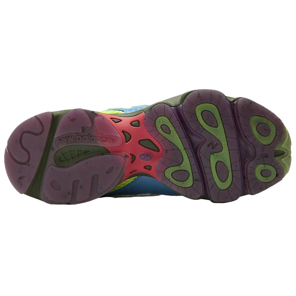 New Balance Salehe Bembury x 1000 Fog Be The Cloud Унисекс Кроссовки Синий Насыщенно-синий Ярко-желтый M1000BM