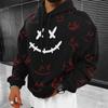 Autumn Cartoon Hooded Sweatshirt For Men Graphic Print Long Sleeve Tops Oversized Hoodie Men's Clothing Fashion Outdoor Pullover