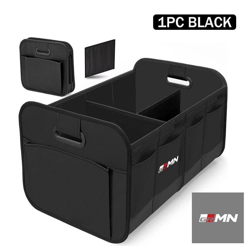 BBcn3 For Toyota Large Capacity Car Interiors Storage Box Organizer Bag Auto Accessories CHR Land Cruiser RAV4 Camry Fortuner Venza