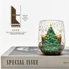 Christmas Tree Mug: Heat-Resistant Double-Layer Cup with Flowing Sequins