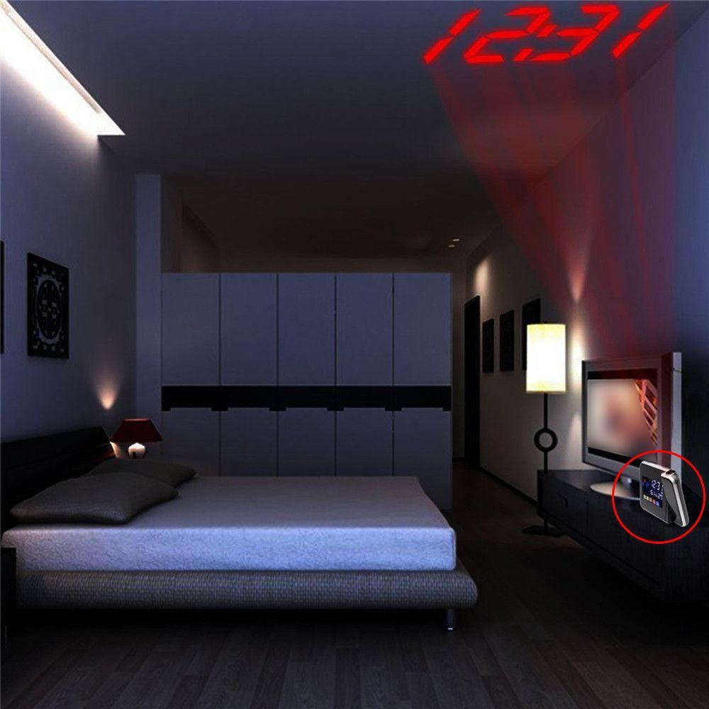 Clock With Projection On Ceiling Projection Clock Clock Radios For Bedroom Projection Alarm Clock