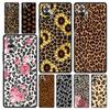 For Redmi 10C Cases Tiger Leopard Print Flower Phone Case For Xiaomi Redmi Note 12 11 9S 9 8 10 Pro Plus 7 9T 8T 9C 9A 8A Cover