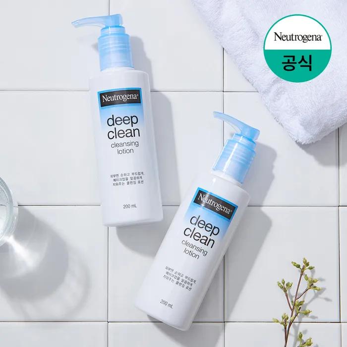 Neutrogena _Neutrogena Глубоко очищающий лосьон 200 мл x 2
