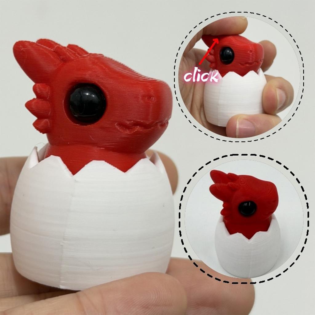Кликер-динозавр, 3D-печатная игрушка для снятия стресса, подарок для детей, помощь для концентрации внимания