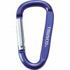 TRUSCO Carabiner, 6mm X 60mm, D-Type, Violet