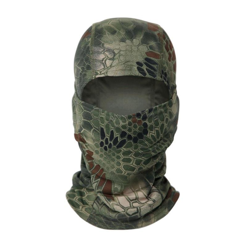 Sports Scarf Headgear Chief Camouflage Headgear Outdoor Cycling Headscarf Mask Sweat-Absorbent Fishing Sun-Proof