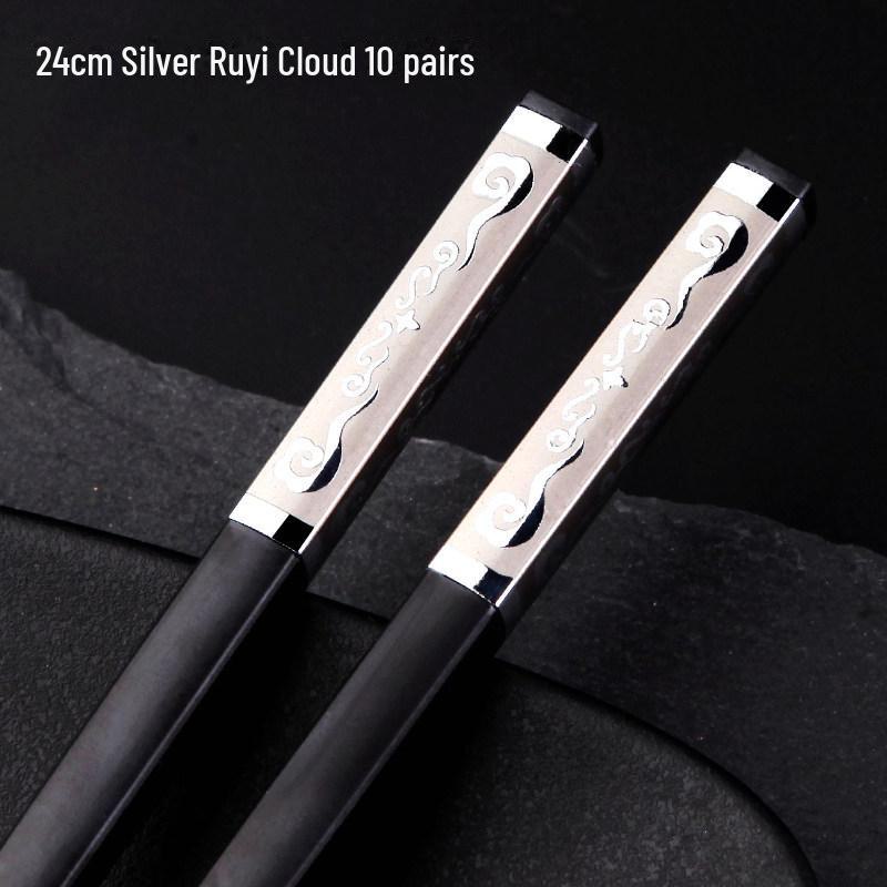 Палочки для еды из бытового сплава Chuangjian, изготовленные для отелей и ресторанов, поставляются в наборе из 10 пар из некостяного фарфора, бамбука и дерева.
