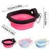 Food Grade Collapsible Dog Water Bowl Lightweight Puppy Food Container Pet Travel Feeder  Outdoor