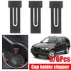 3/6pcs Car On-board Water Cup Holder Insert Cup Stabilizer For Kia Car Interior Accessories J9y2