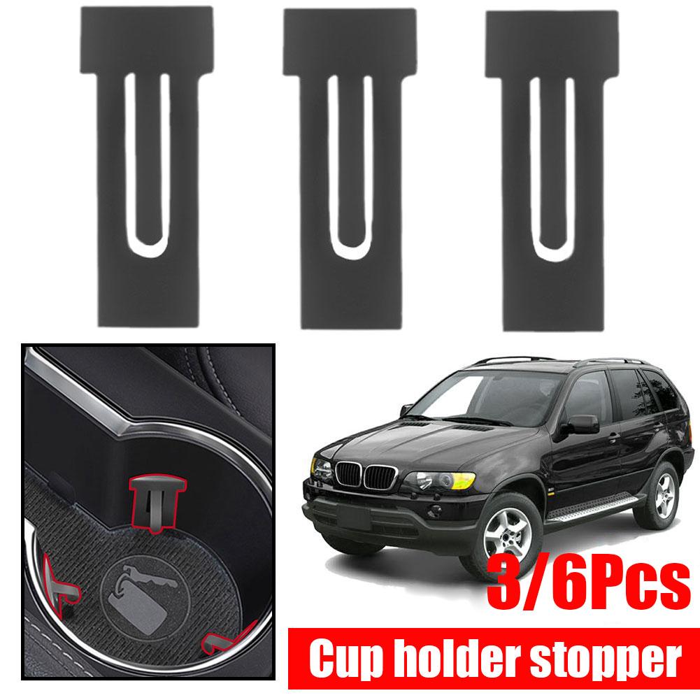 3/6pcs Car On-board Water Cup Holder Insert Cup Stabilizer For Kia Car Interior Accessories J9y2