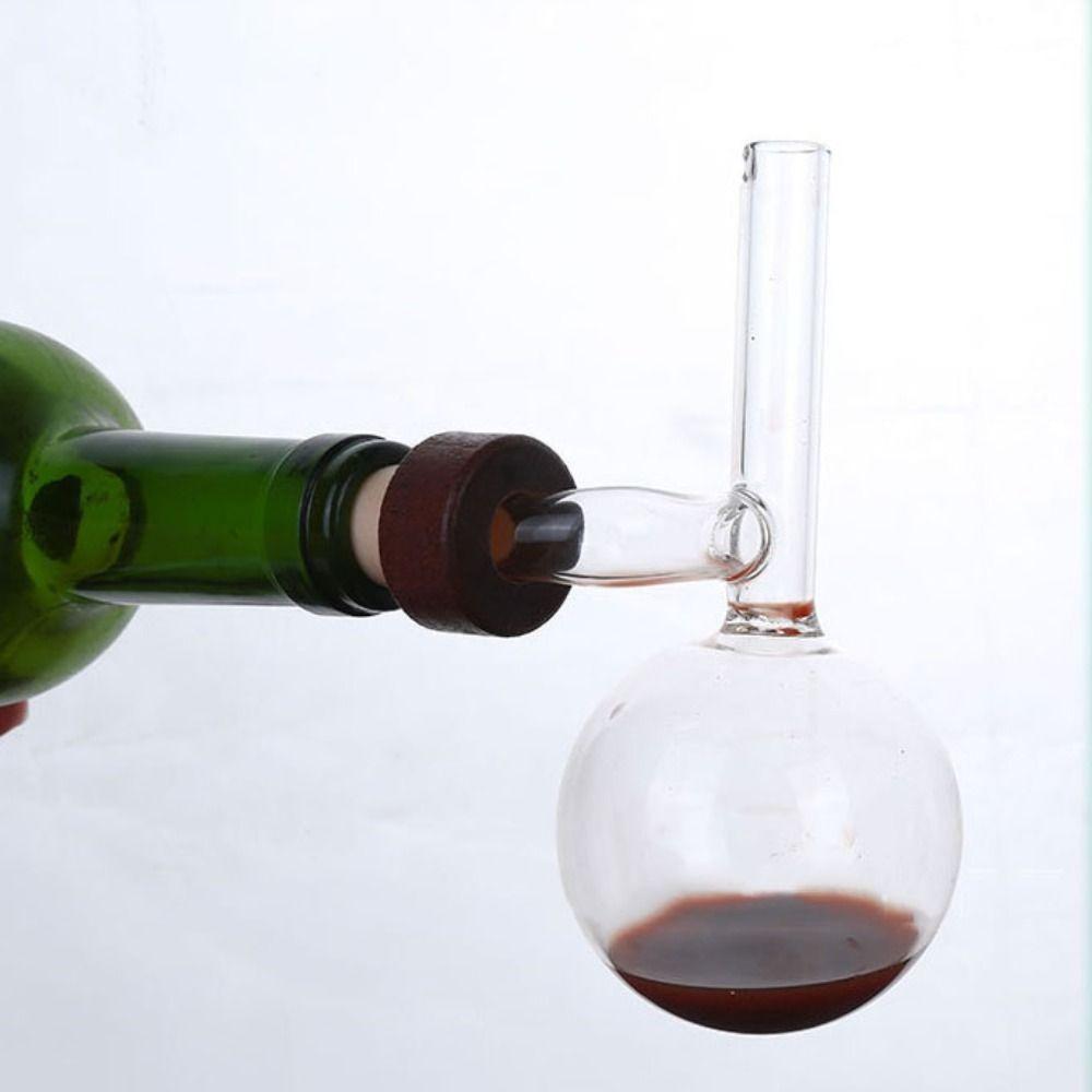 Glass Wine Aerator Professional Wine Bottle Pourer Quick Wine Decanter Spout Wine Enthusiasts
