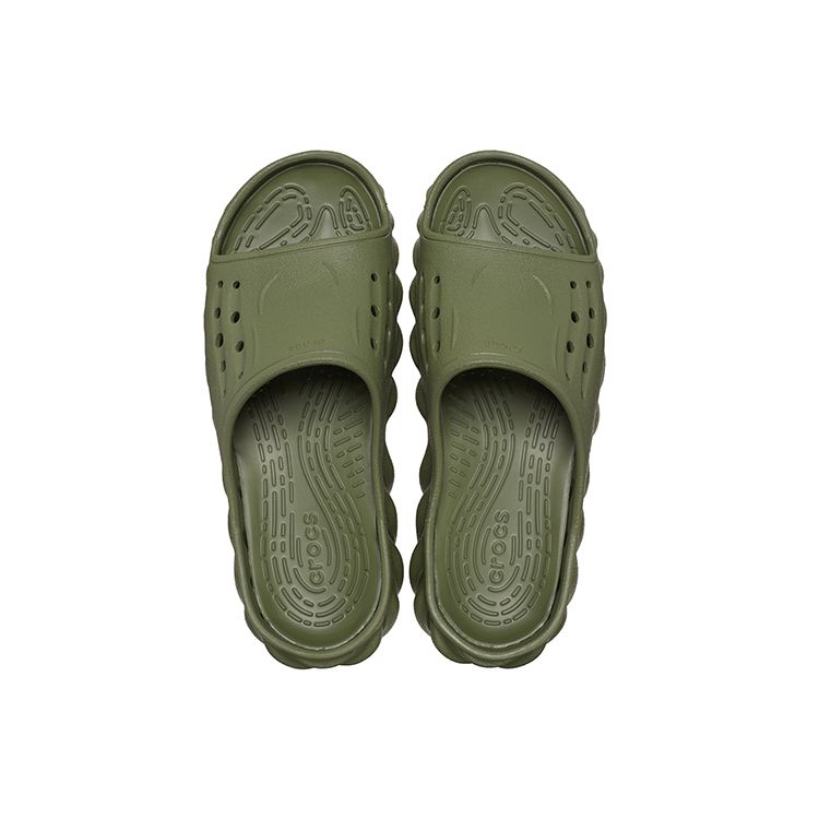 Crocs Echo Slide Army Green Unisex Sneakers 208170-309