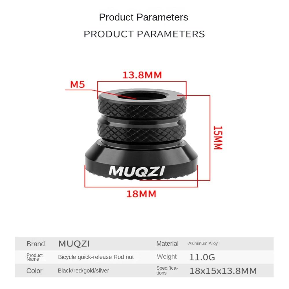 1 пара легкая велосипедная гайка оси высокопрочная быстросъемная гайка рычага втулка  Велосипедный ремонт
