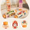 Twisting Toy Educational Puzzle Fine Skill Preschool Rotating Block Puzzles Game for