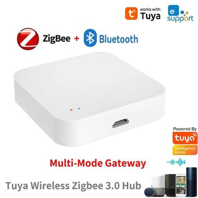 Умный шлюз ZigBee 3.0 для приложения Tuya Smart Home, проводной шлюз, хаб RJ45 Ethernet-мост, маршрутизатор, работает с Alex Smart Home