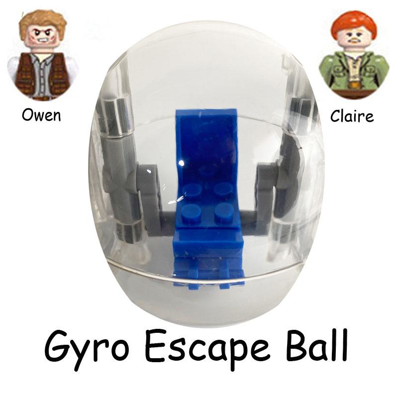 Парк Юрского периода Мир Динозавров Гиросферы Гиро-шар Шар для хомяка Фигурка Блоки Строительные Кирпичики Игрушки Для Детей