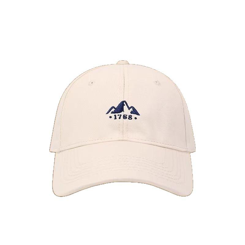 Summer baseball cap for women, Korean style, large head circumference, makes the face look smaller, versatile, sun-protective, embroidered sports