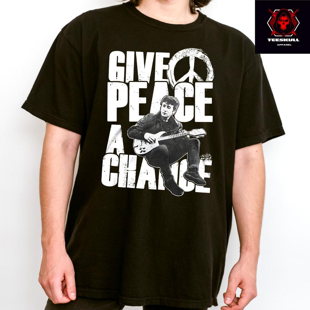 26 Bob Dylan "Give Peace a Chance" Heavy Cotton Unisex T-SHIRT S-3XL Unisex T-Shirt