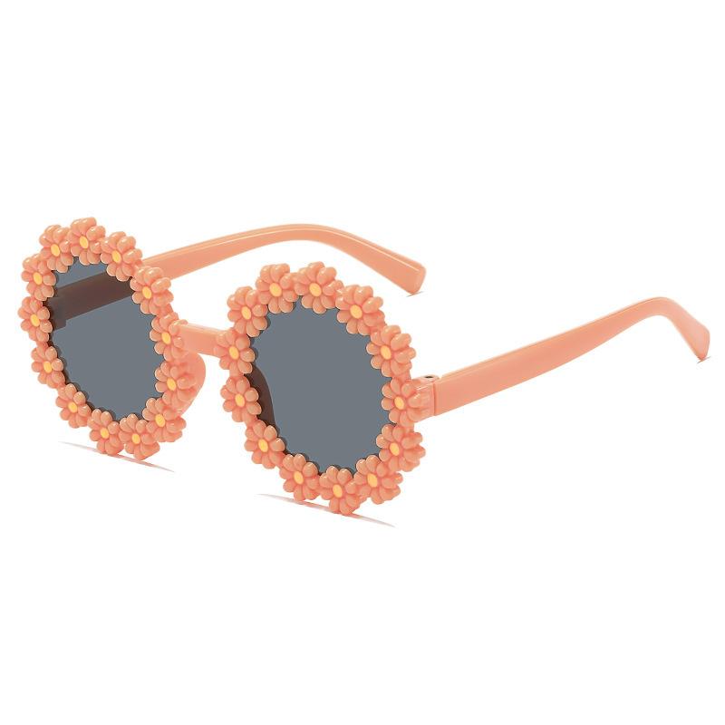 New Sunglasses, Cartoon Children's Glasses For Boys And Girls, Cute Small Flowers, Little Daisy Baby Sunglasses