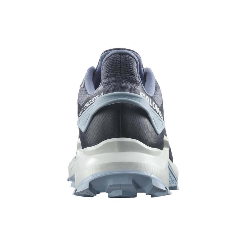 SALOMON Supercross 4 Амортизаторы Нескользящие Кроссовки с низким верхом для бега Женские Темно-синие Кроссовки 474617