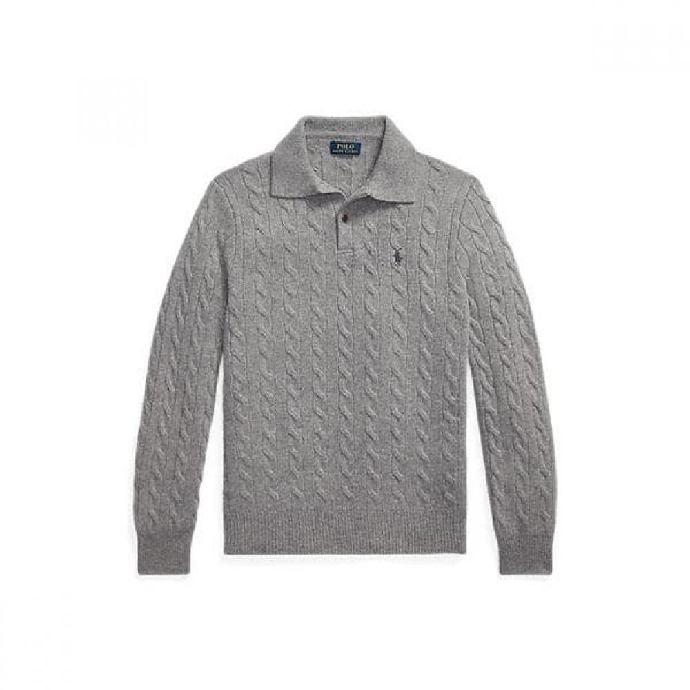 Polo Ralph Lauren Men S Cable Knit Wool caShmere Sweater