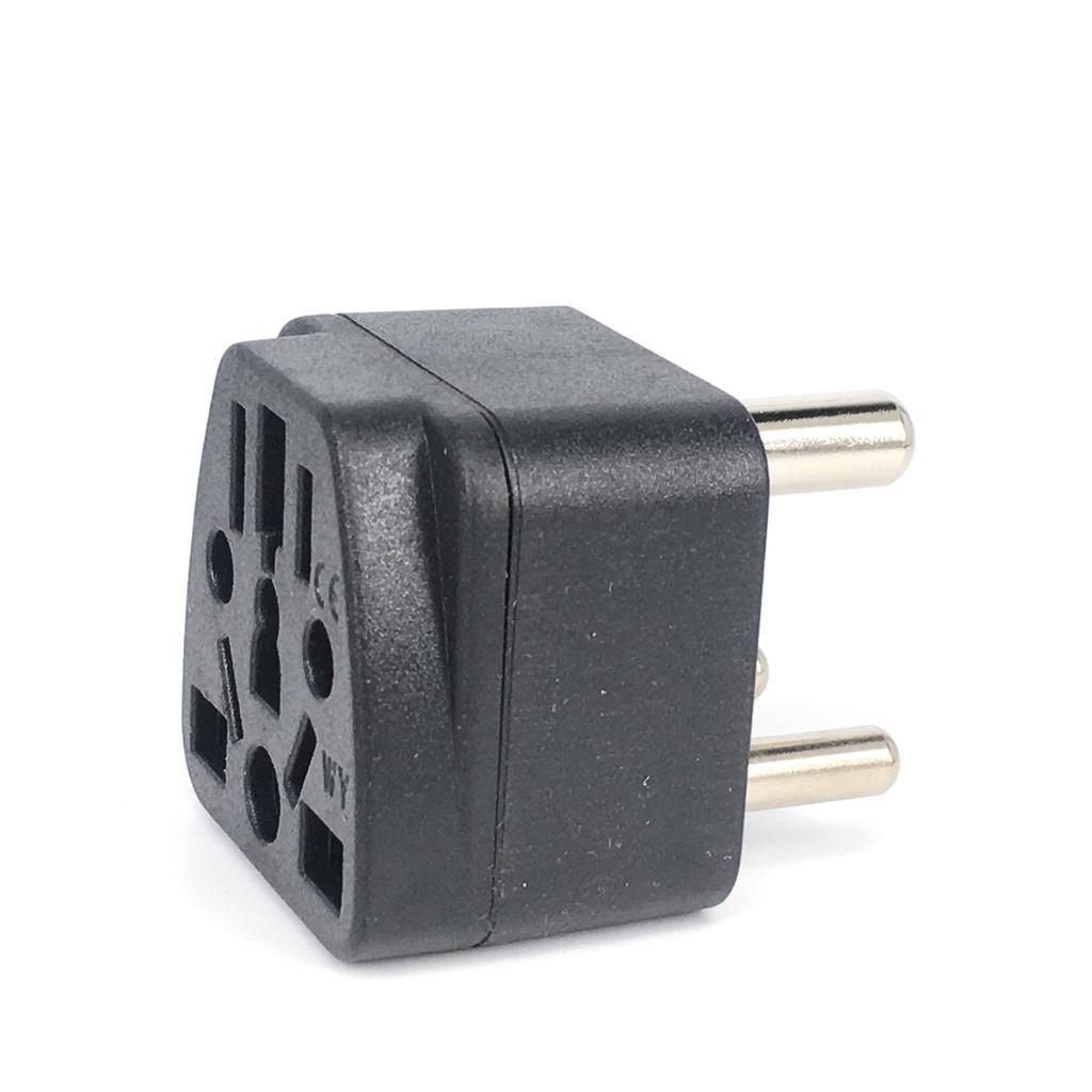 Small South Africa Plug Type D Adapter India 3 Pins Conversion Power Plug Adapter Travel Convert China AUS Charge