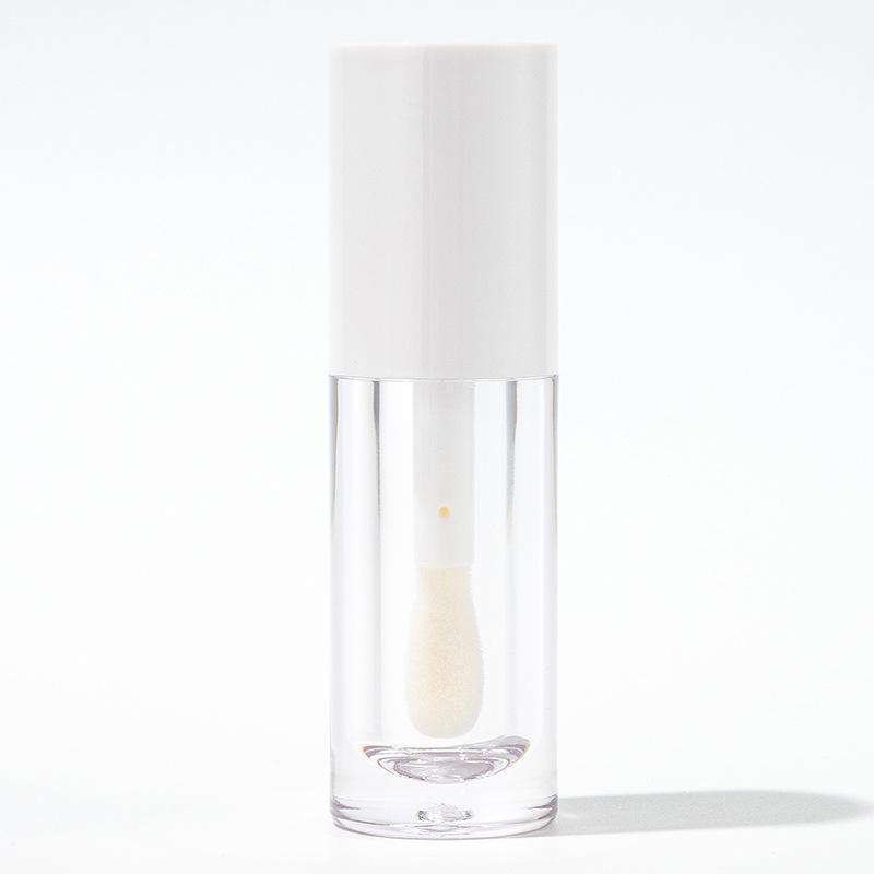 6 мл многоцветный большой тюбик блеска для губ, круглая форма с заколкой сверху