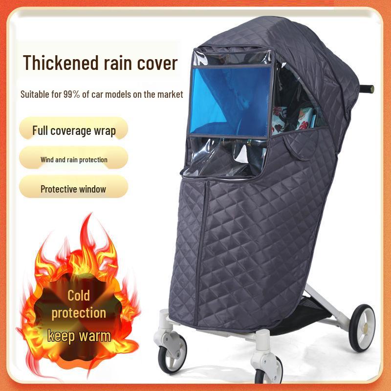 Universal Winter Warm Stroller Rain and Windproof Cover