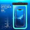 Waterproof Mobile Phone Bag Large Capacity Underwater Dry Bag Phone Protector Pouch  Beach Diving