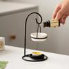 Керамическая аромалампа для эфирных масел Diffuser Oil Burner с железным подсвечником для чайной свечи Ароматический диффузор для эфирных масел
