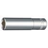 Tone Deep Socket 9mm Width HP2S-09L (Hexagonal), 6.35mm (1/4") Drive,
