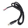 DC7.9x5.5mm Power Pigtails Cable DC7909 7.9x5.5mm Male Plugs Cable with Bare Wire End for Solar Panel Laptop Charger