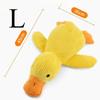 Duck Dog Toy Plush Chew Resistant Durable Dog Toy with Quacking Sound Teeth Grinding Relief Soft Companion for Small Large Dog