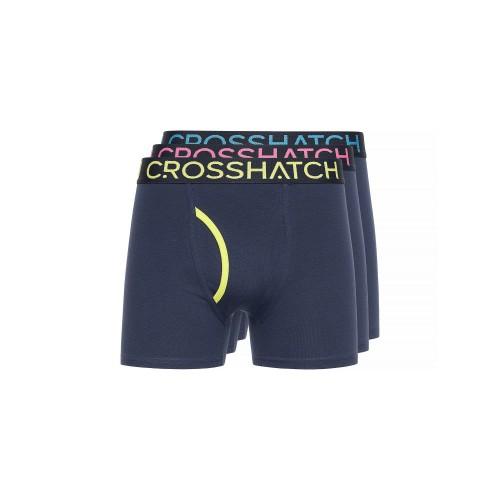 Crosshatch Мужские боксеры Trioglow (Упаковка из 3 шт.)