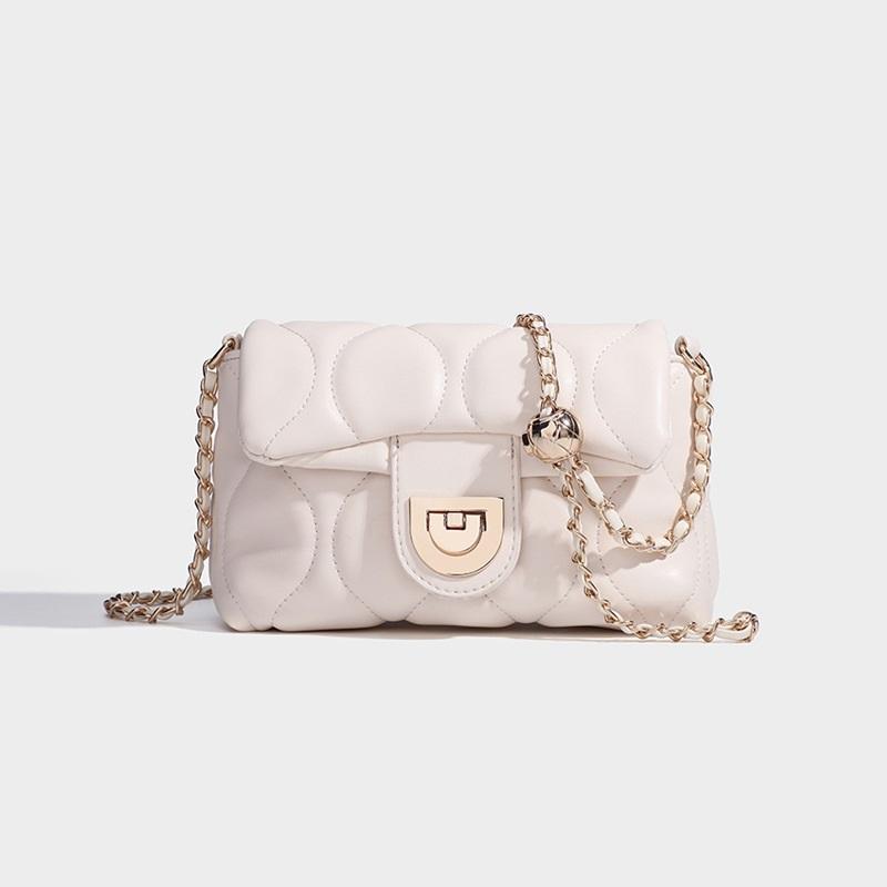 Elegant Chain Square Mini Bag For Women Fashion Versatile Single Shoulder Crossbody Handbag