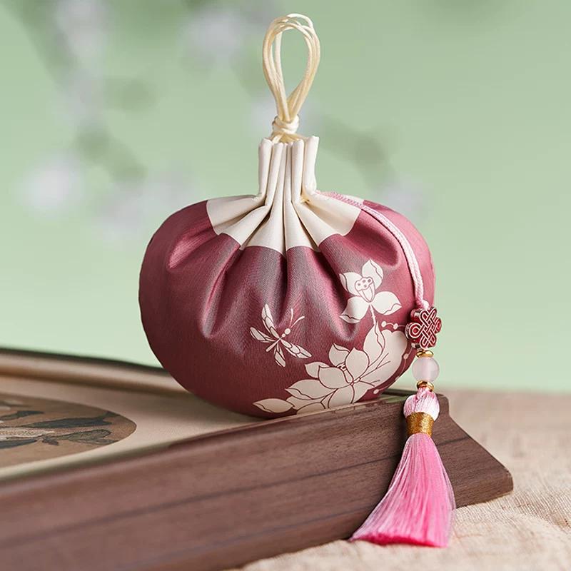 Dragon Boat Festival Empty Sachet Bags, Osmanthus Sachets, DIY Mugwort Sachet Kits, Bags, Corporate Tassel Logos