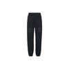 Letter Logo Print Cuffed Sports Pants Women Bottoms Black DV8089-010