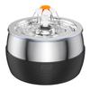 3L Auto Stainless Steel Cat Fountain 102 Oz Pet Water Dispenser Filter with Faucet Automatic Water Feeder for Cats Dogs Rabbits