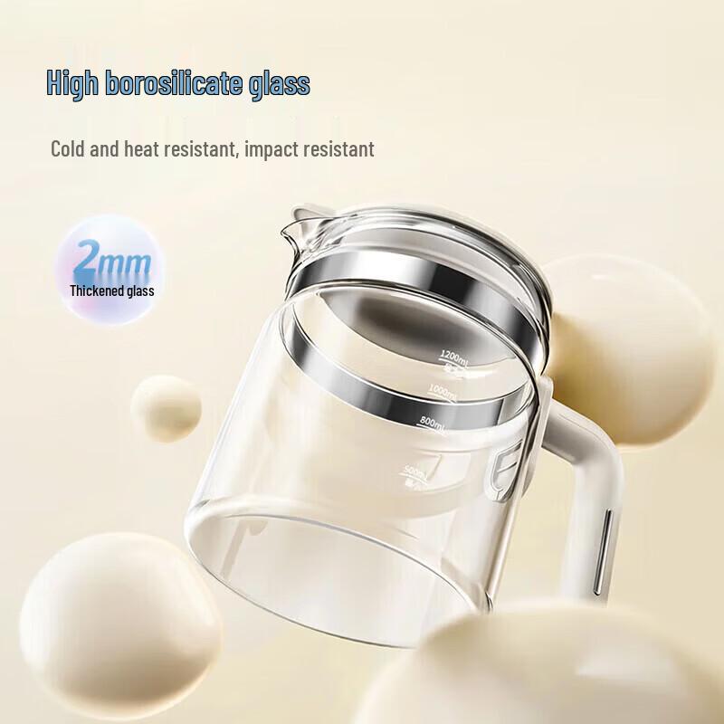 Morphyrichards 1.2L All-Glass Health Kettle MR5602 CN plug (adapter included)