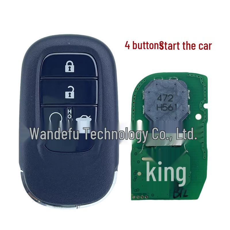 Чип 4A 433 МГц для Honda Civic, Accord, CR-V, HR-V, Odyssey, Pilot KR5TP-4
