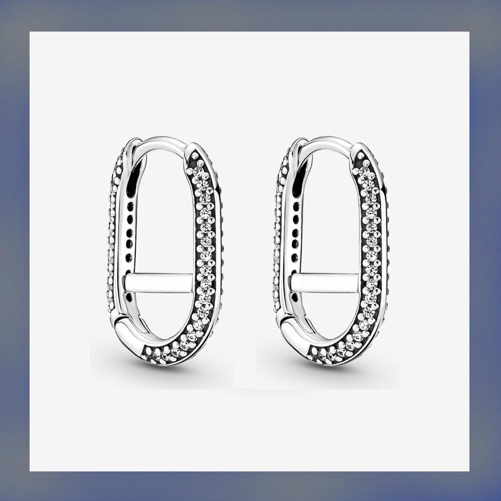 925 стерлингового серебра New Me кольцо бусина круглый соединитель шарм двойной Fit Me звено цепи жемчуг браслет ювелирные изделия