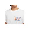 Nike FC Dri-FIT Graphic Print Crewneck T-Shirt Men Tops White FD0040-100