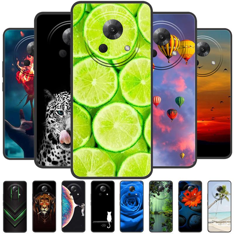 For Meizu Lucky 08 Case Soft Silicone TPU Phone Cases For Meizu Lucky08 Shockproof Back Protective Cover Fundas 6.78" Coque